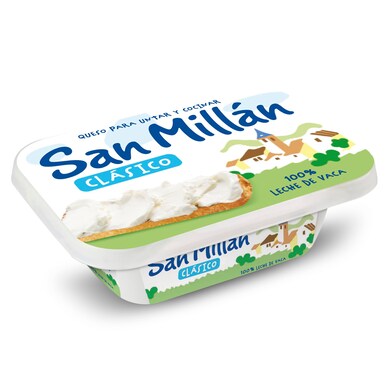 Queso crema de untar San Millán tarrina 200 g-0 Queso crema de untar San Millán tarrina 200 g-0