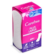 Protegeslips maxi fresh Carefree caja 36 unidades