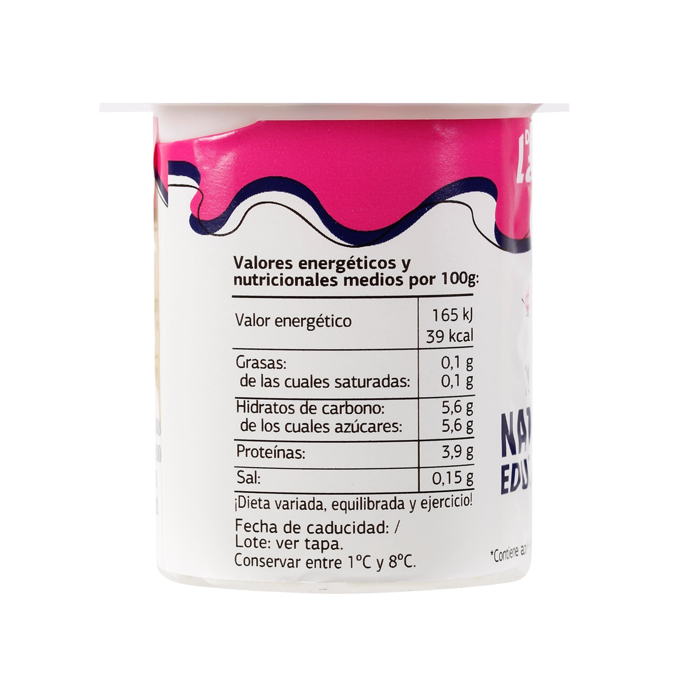 Yogur natural desnatado edulcorado Dia Láctea 6 x 125 g