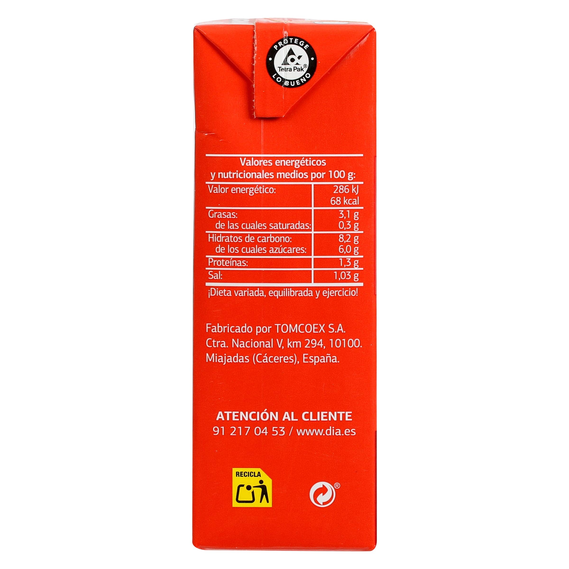 Tomate frito Dia Vegecampo 3 x 390 g