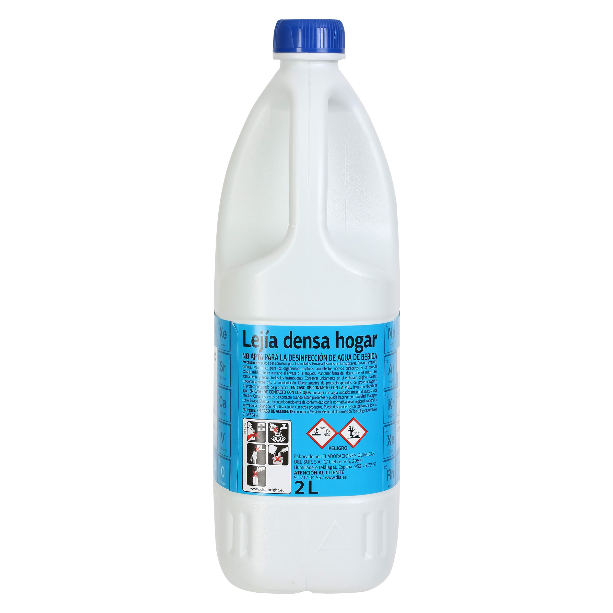 Lejía densa hogar Dia 2 L