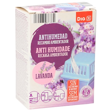 Antihumedad aroma lavanda Dia  caja 1 unidad-0