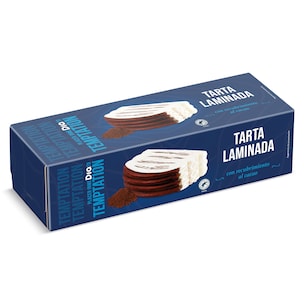 tarta laminada nata y chocolate 525 g
