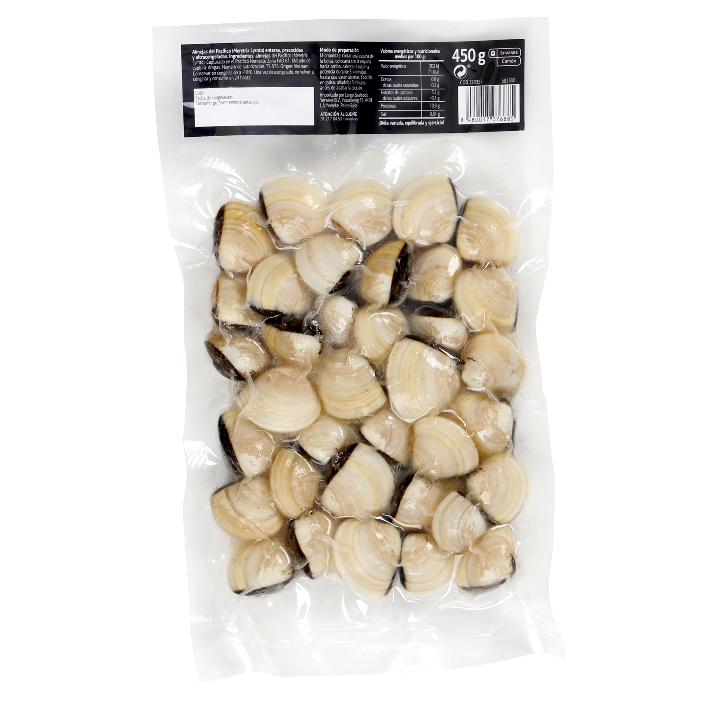 Almeja del pacífico Dia Mari Marinera 450 g