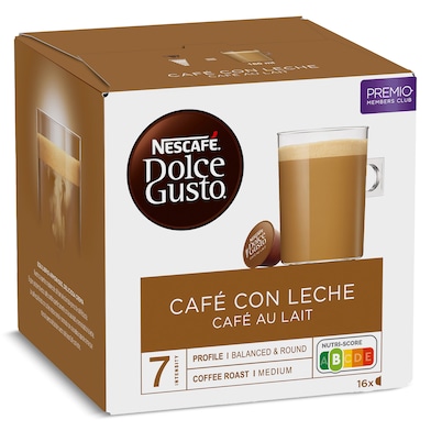 Café con leche en cápsulas Nescafé Dolce Gusto caja 16 unidades-0
