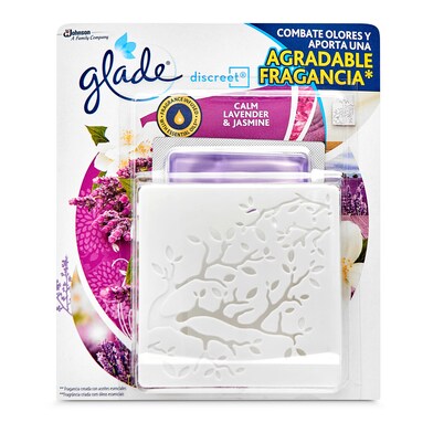 Ambientador lavanda & jazmín aparato+recambio Glade blister 1 unidad-0 Ambientador lavanda & jazmín aparato+recambio Glade blister 1 unidad-0