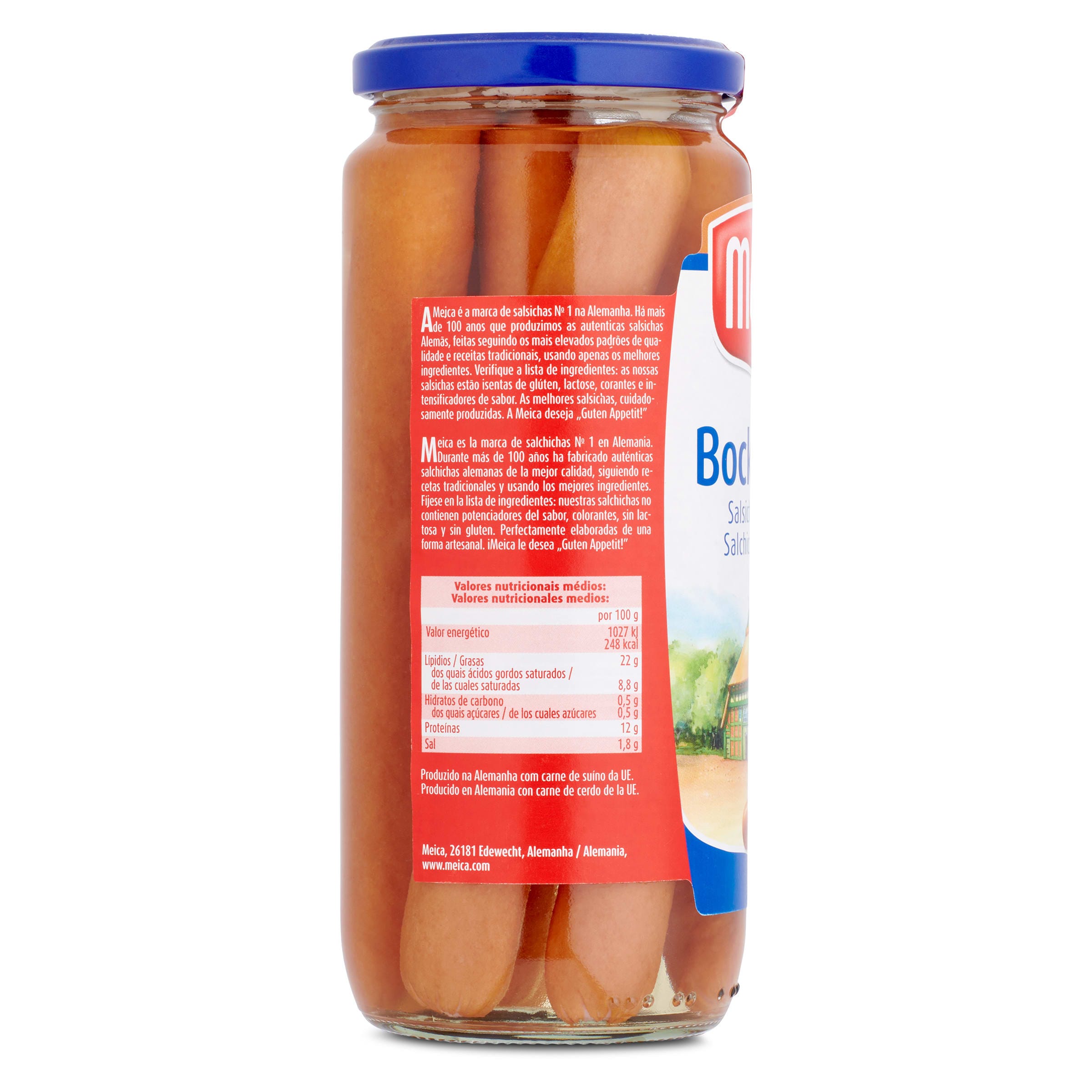 Salchichas cocidas bockwurst Meica 250 g