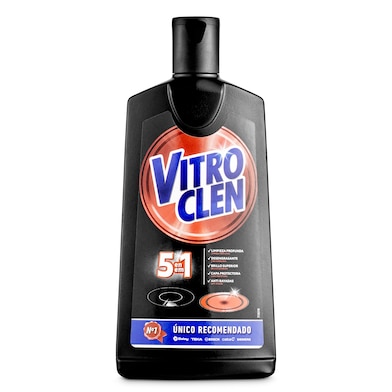Limpiador vitrocerámica crema Vitroclen   botella 200 ml-0