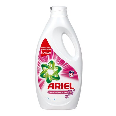 Detergente líquido sensaciones Ariel botella 27 lavados-0 Detergente líquido sensaciones Ariel botella 27 lavados-0