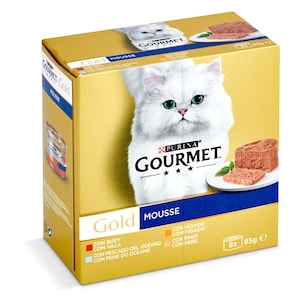mousse para gatos mix 8 x 85 g