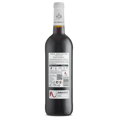 Vino tinto D.O. Navarra Viña Ardanche botella 75 cl-1 Vino tinto D.O. Navarra Viña Ardanche botella 75 cl-1