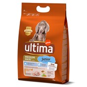 Alimento para perros junior con pollo y arroz Ultima bolsa 3 Kg