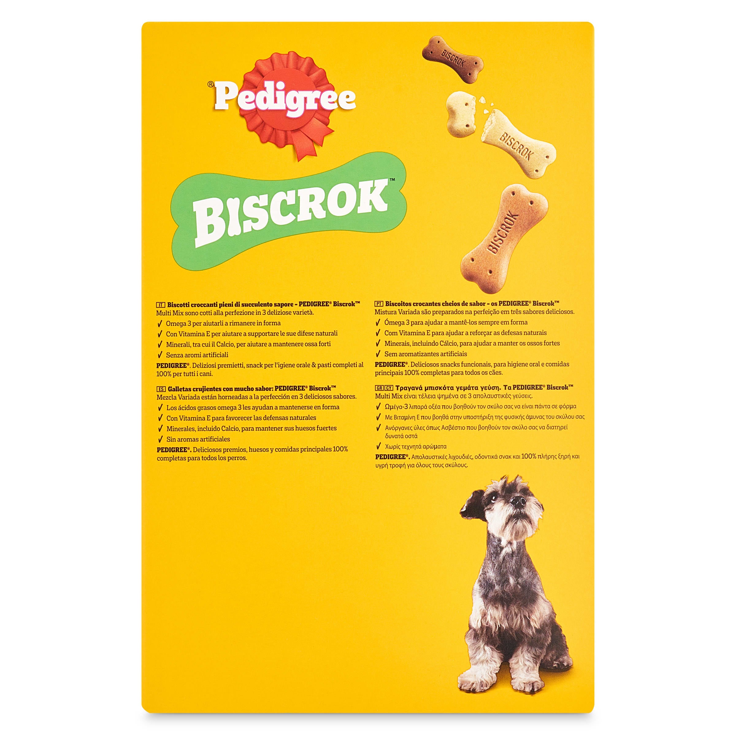 Snack para perros Pedigree Biscrok 500 g