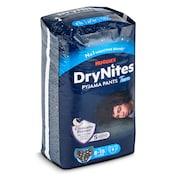 Calzoncillos absorbentes de noche para niños de 8 a 15 años Huggies DryNites bolsa 9 unidades