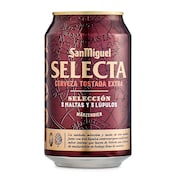 Cerveza extra San Miguel Selecta lata 33 cl