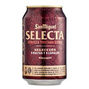 Cerveza extra San Miguel Selecta lata 33 cl