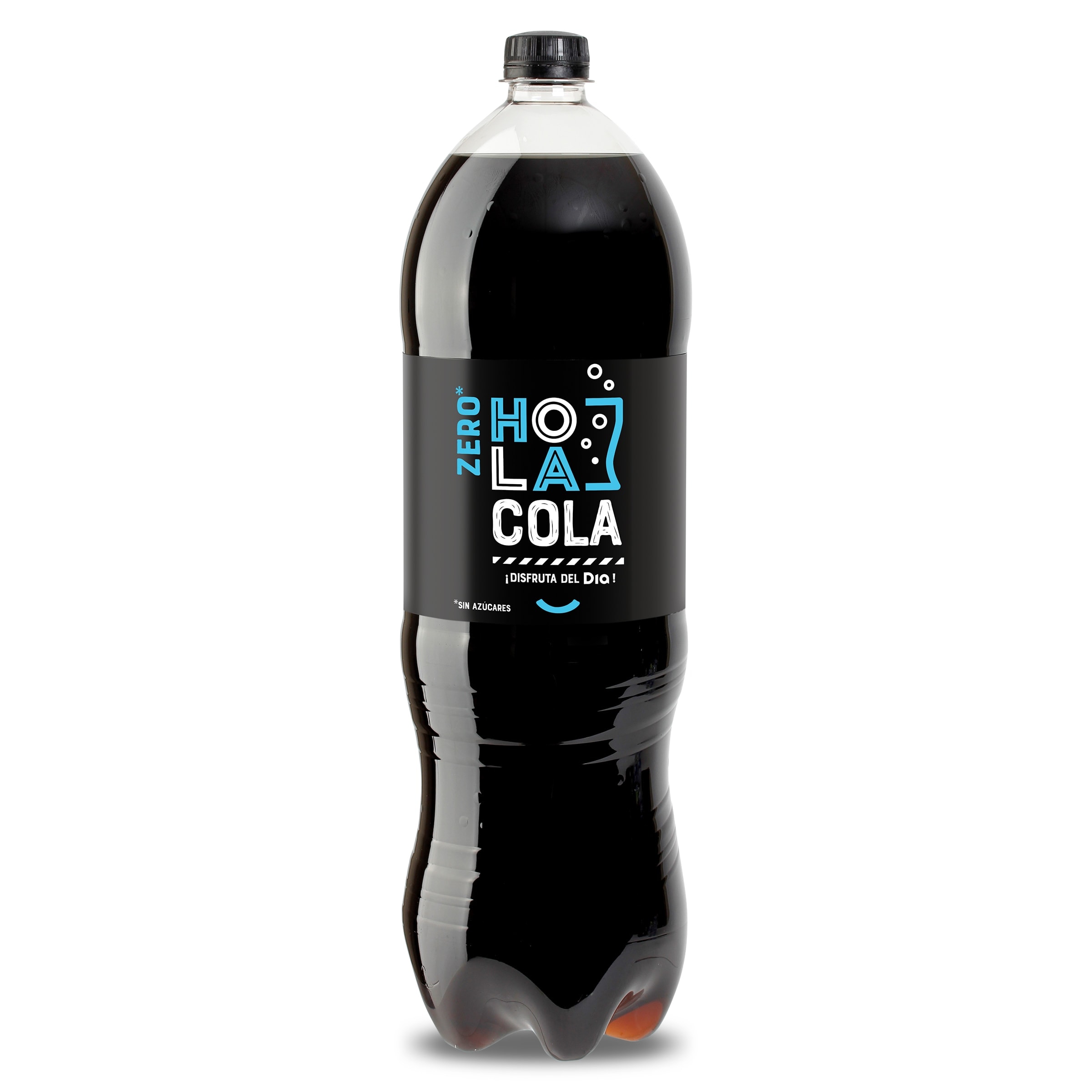 Refresco de cola zero sin cafeína Hola Cola botella 6 x 2 l - Supermercados  DIA