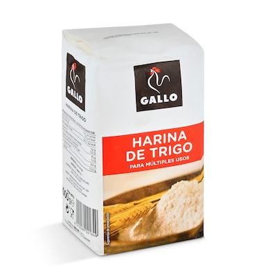 Harina de trigo Gallo paquete 1 kg-0