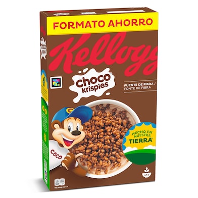 Cereales de arroz inflado Kellogg's Choco Krispies caja 420 g-0