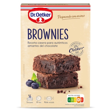 Preparado para brownies Dr. Oetker caja 456 g-0