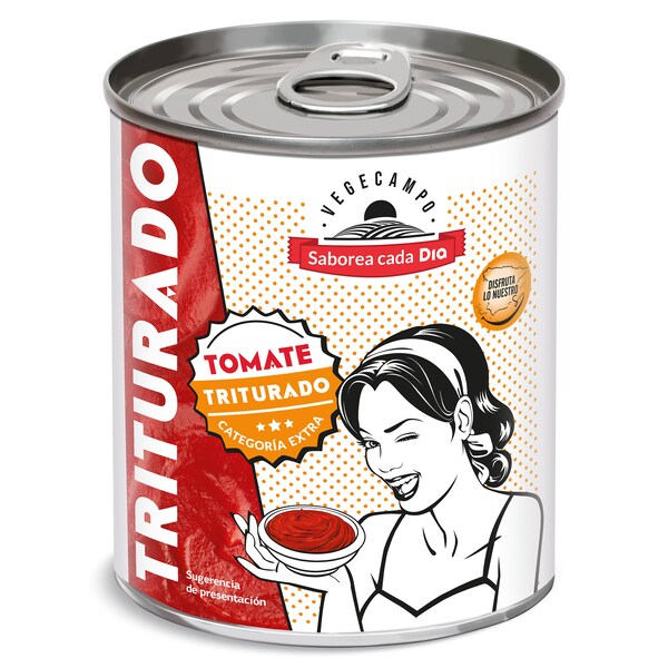 Tomate Triturado Dia Vegecampo Lata 780 Gr.
