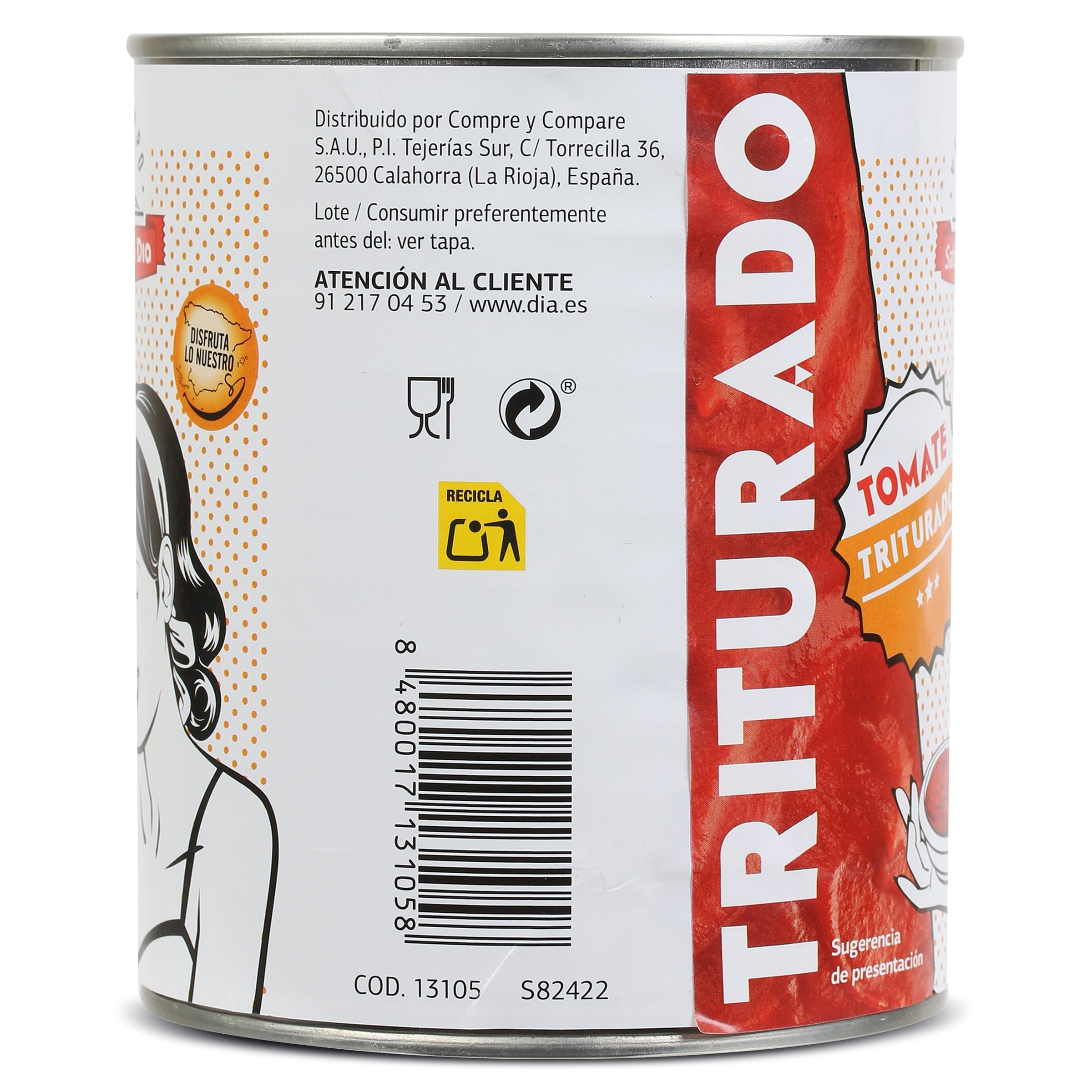 Tomate triturado Dia Vegecampo 800 g
