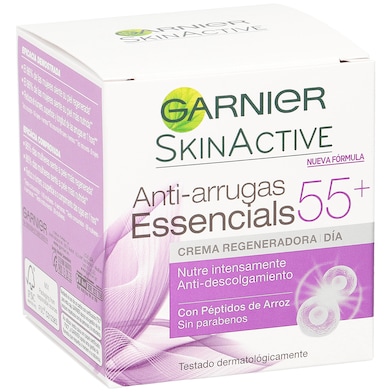 Naturals crema de día essencials regenerador antiarrugas Garnier frasco 50 ml-0