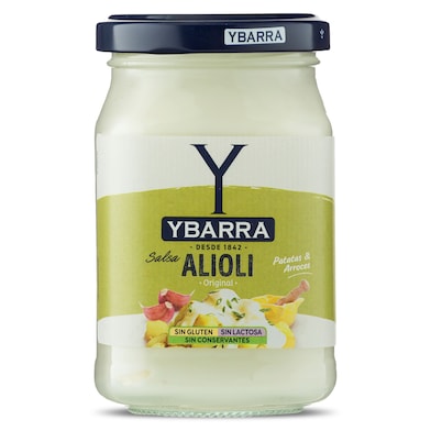 Salsa ali-oli Ybarra frasco 225 ml-0