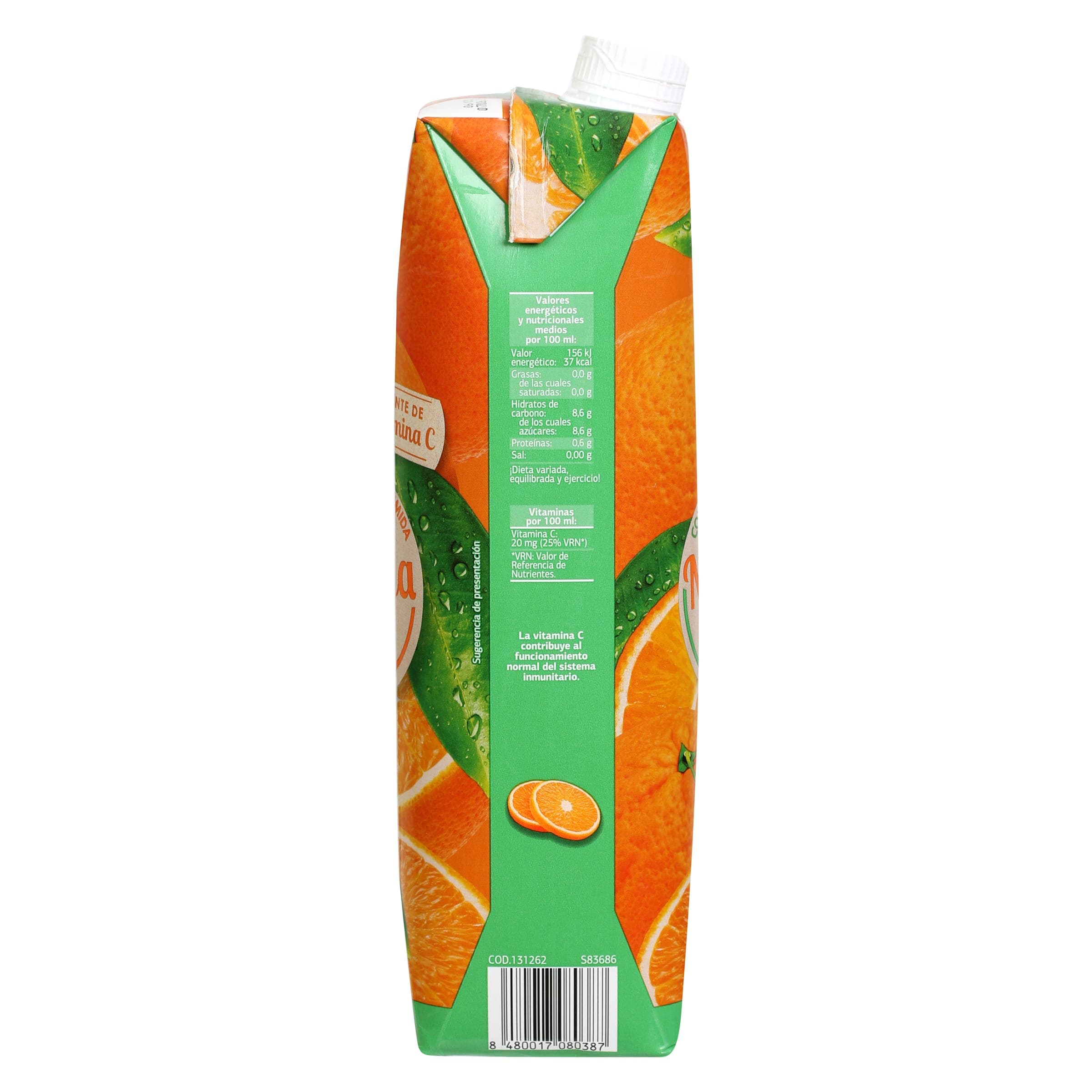 Zumo de naranja sin pulpa Dia Saborfera 1 L