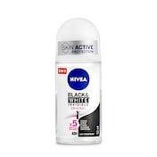 Desodorante roll-on invisible for black & white Nivea bote 50 ml