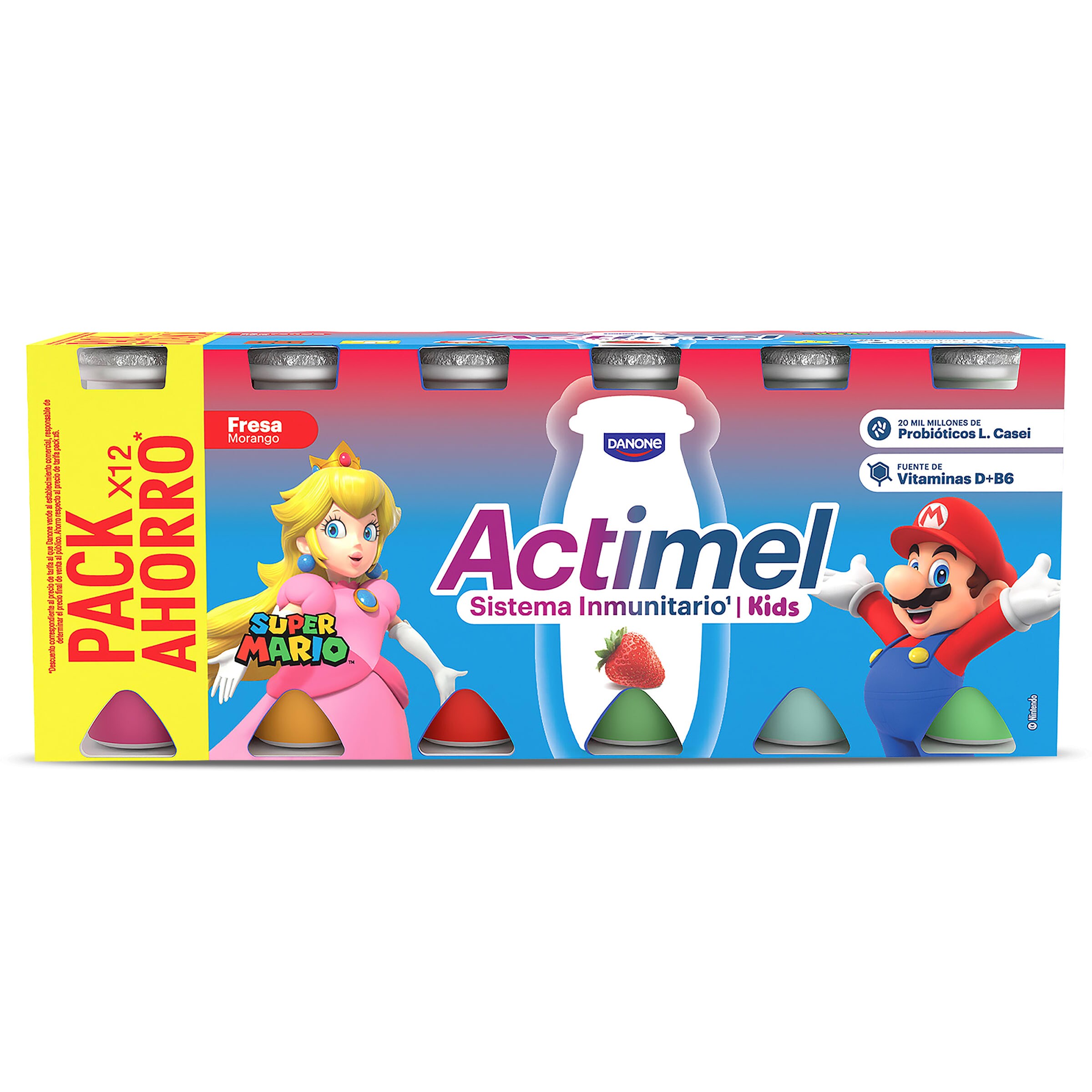 Actimel fresa 12 x 100 g