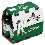 Cerveza lager Ramblers botella 6 x 25 cl