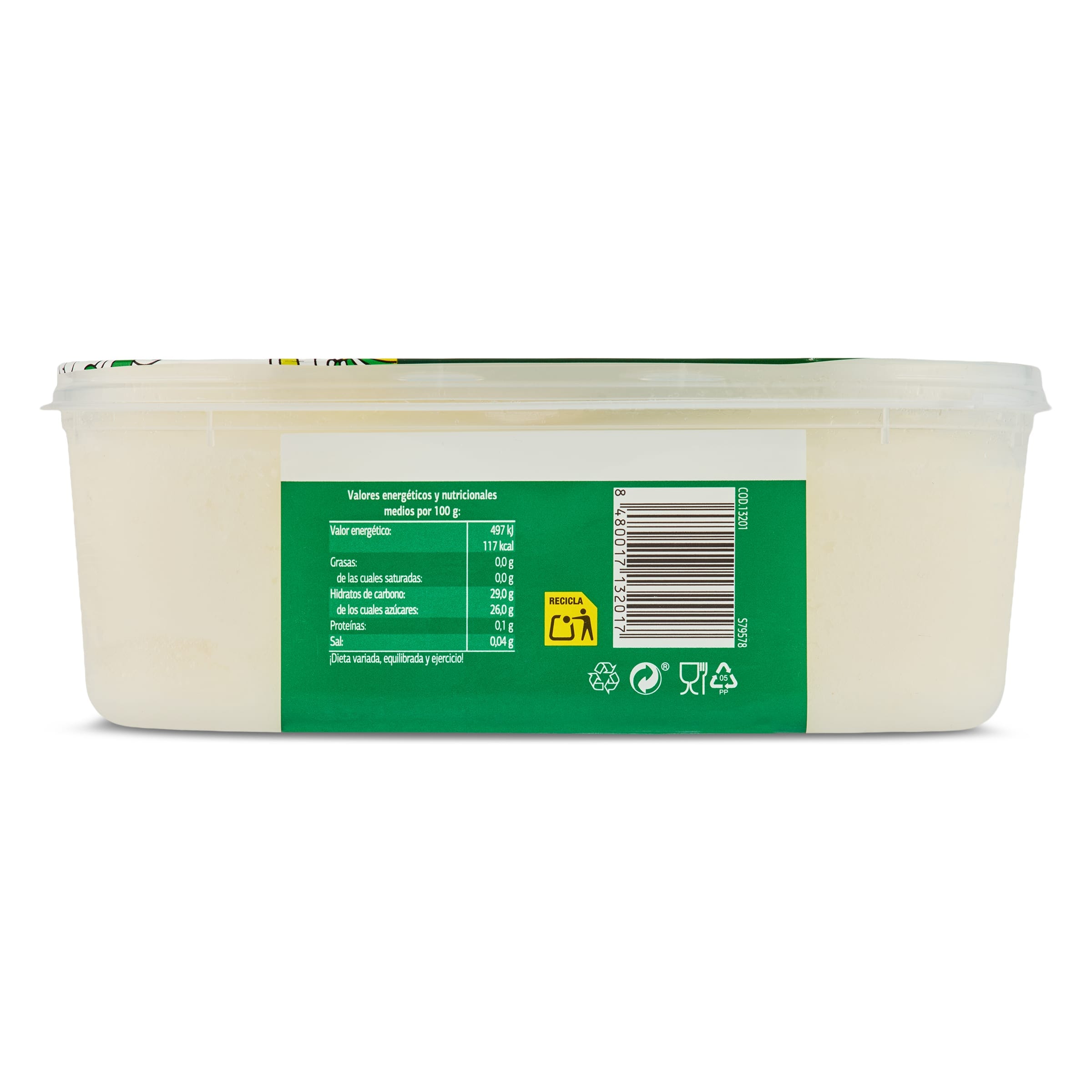 Barqueta sorbete de limón Dia Temptation 540 g