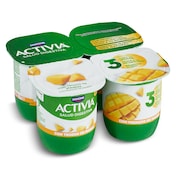 Bífidus con mango Activia pack 4 x 120 g