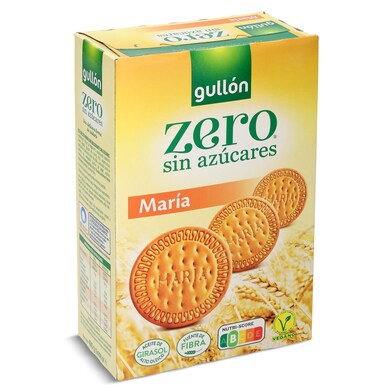 Galletas maría sin azúcares Gullón caja 400 g-0 Galletas maría sin azúcares Gullón caja 400 g-0