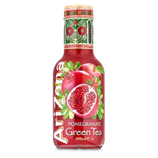 Refresco De Té Verde Con Granada Arizona Botella 50 Cl.