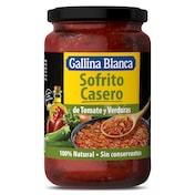 Sofrito casero de tomate y verduras Gallina Blanca frasco 350 g