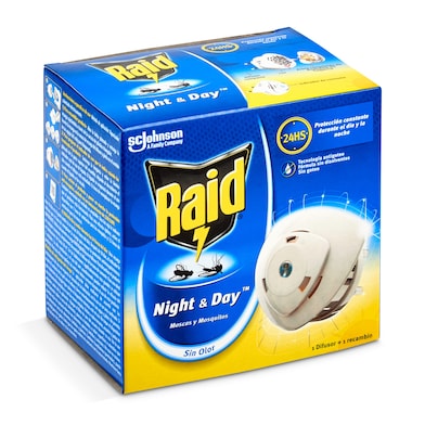 Insecticida eléctrico antimosquitos Raid caja 30 unidades-0