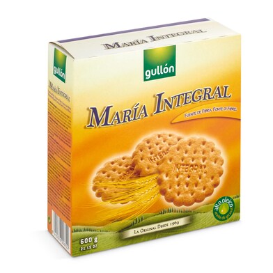 Galleta maría integral Gullón caja 600 g-0 Galleta maría integral Gullón caja 600 g-0
