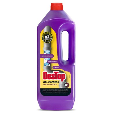 Gel desatascador Destop botela 1 l-0