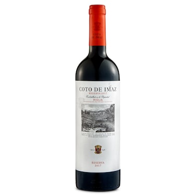 Vino tinto reserva D.O. Rioja Coto de Imaz botella 75 cl-0