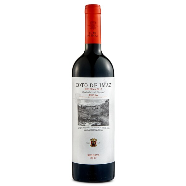 Vino Tinto Reserva DO Rioja Coto de Imaz Botella 75 Cl.