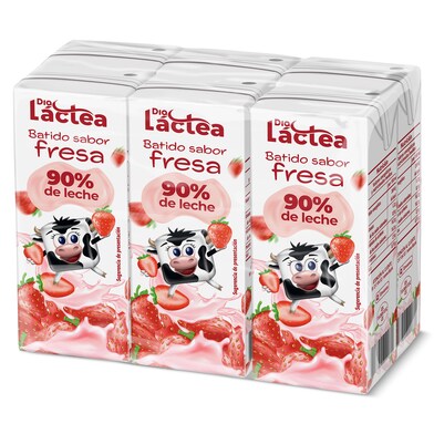 Batido de fresa Dia lactea brik 6 x 200 ml-0