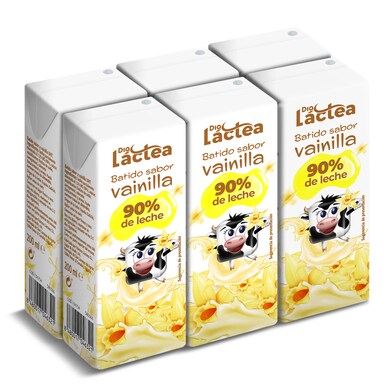 Batido de vainilla Dia lactea brik 6 x 200 ml-0