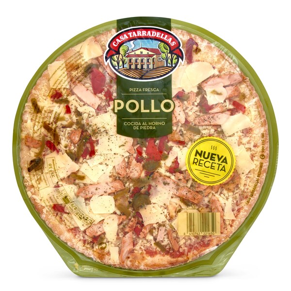Pizza de Pollo Casa Tarradellas Envase 410 Gr.
