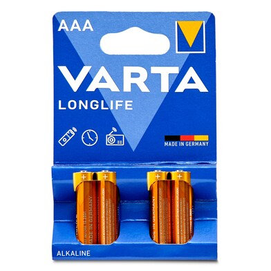 Pila alcalina aaa Varta blister 4 unidades-0 Pila alcalina aaa Varta blister 4 unidades-0