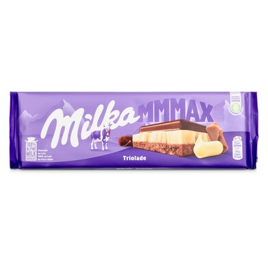 Chocolate con leche, blanco y negro triolade Milka 280 g-0