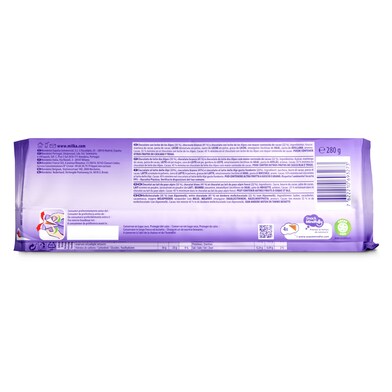 Chocolate con leche, blanco y negro triolade Milka 280 g-1 Chocolate con leche, blanco y negro triolade Milka 280 g-1