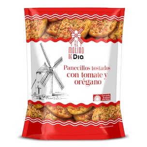 panecillos tostados con tomate y oregano 160 g