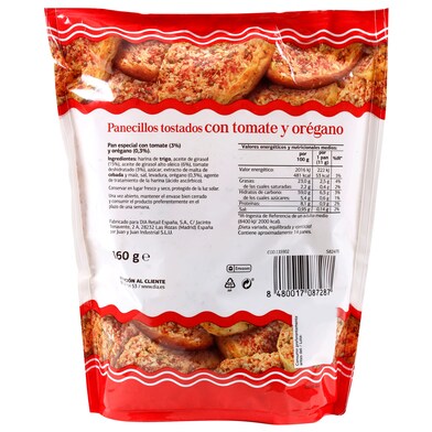 Panecillos tostados con tomate y orégano El molino de Dia bolsa 160 g-1 Panecillos tostados con tomate y orégano El molino de Dia bolsa 160 g-1